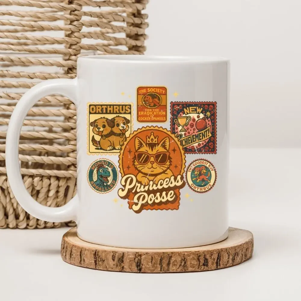 Dungeon Crawler Carl 15 oz Mug Coffee Cup Donut Cat Funny Novel Book 7 - Picture 1 of 2